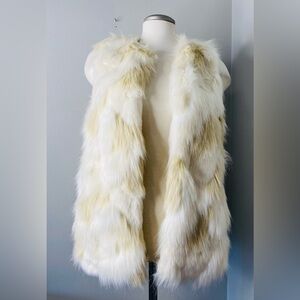 French Connection Faux Fur Vest Brand New With Tags